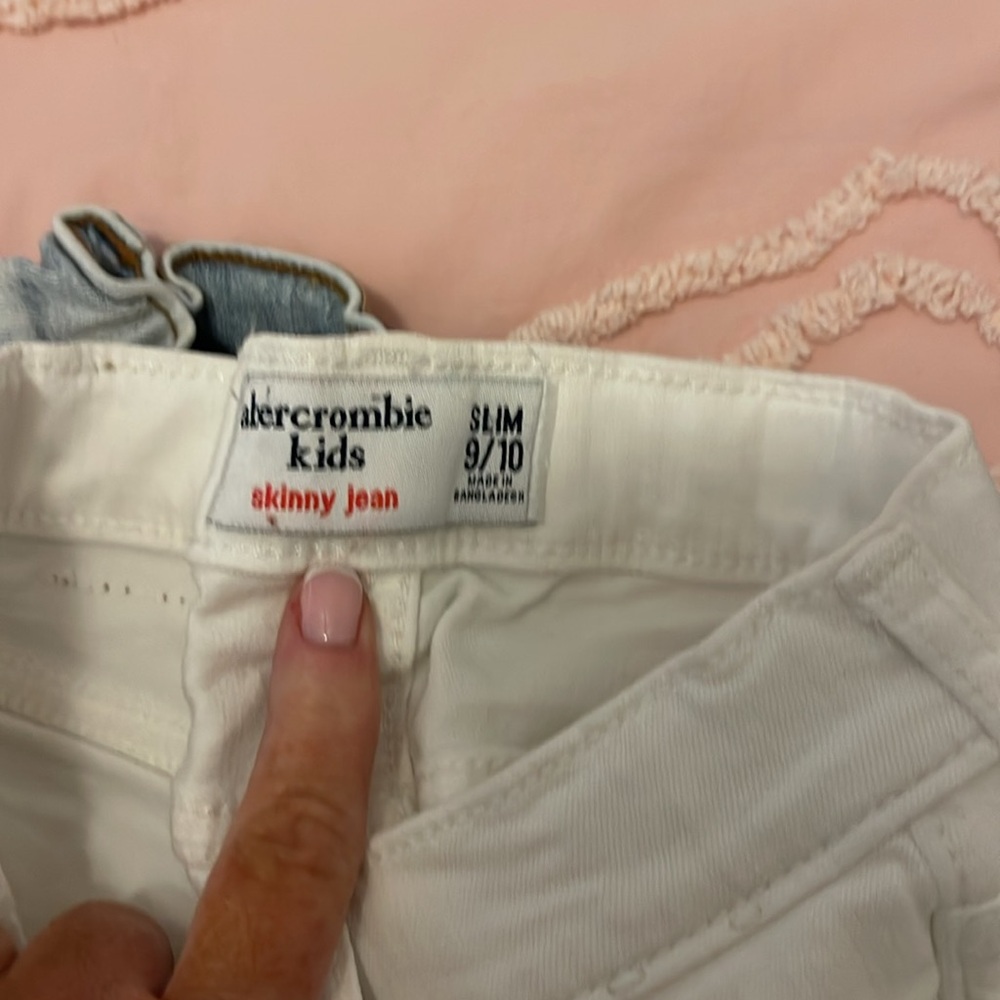 Abercrombie kids boys 9/ 10 Slim jeans - Picture 4 of 5